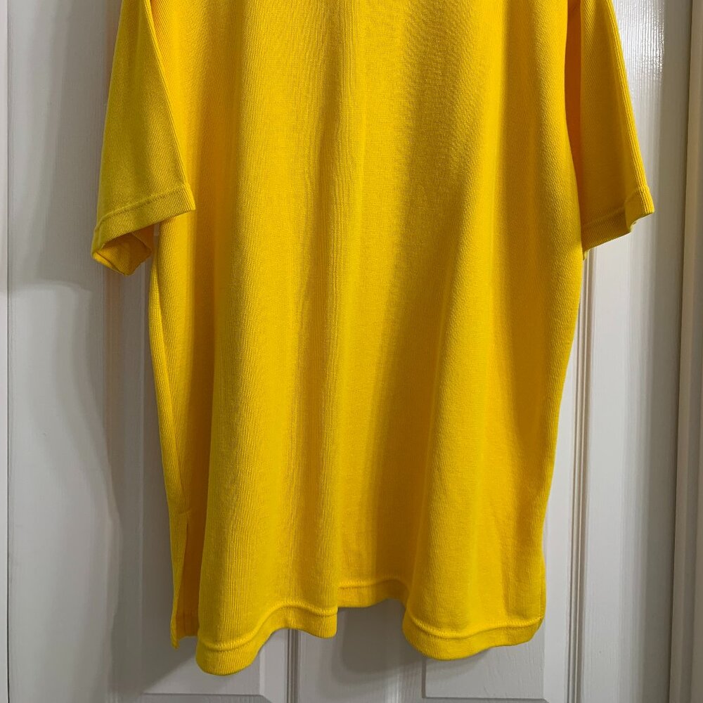 Jacque & KoKo Women's Bright Yellow Shirt, Size 18/20 - Picture 4 of 5